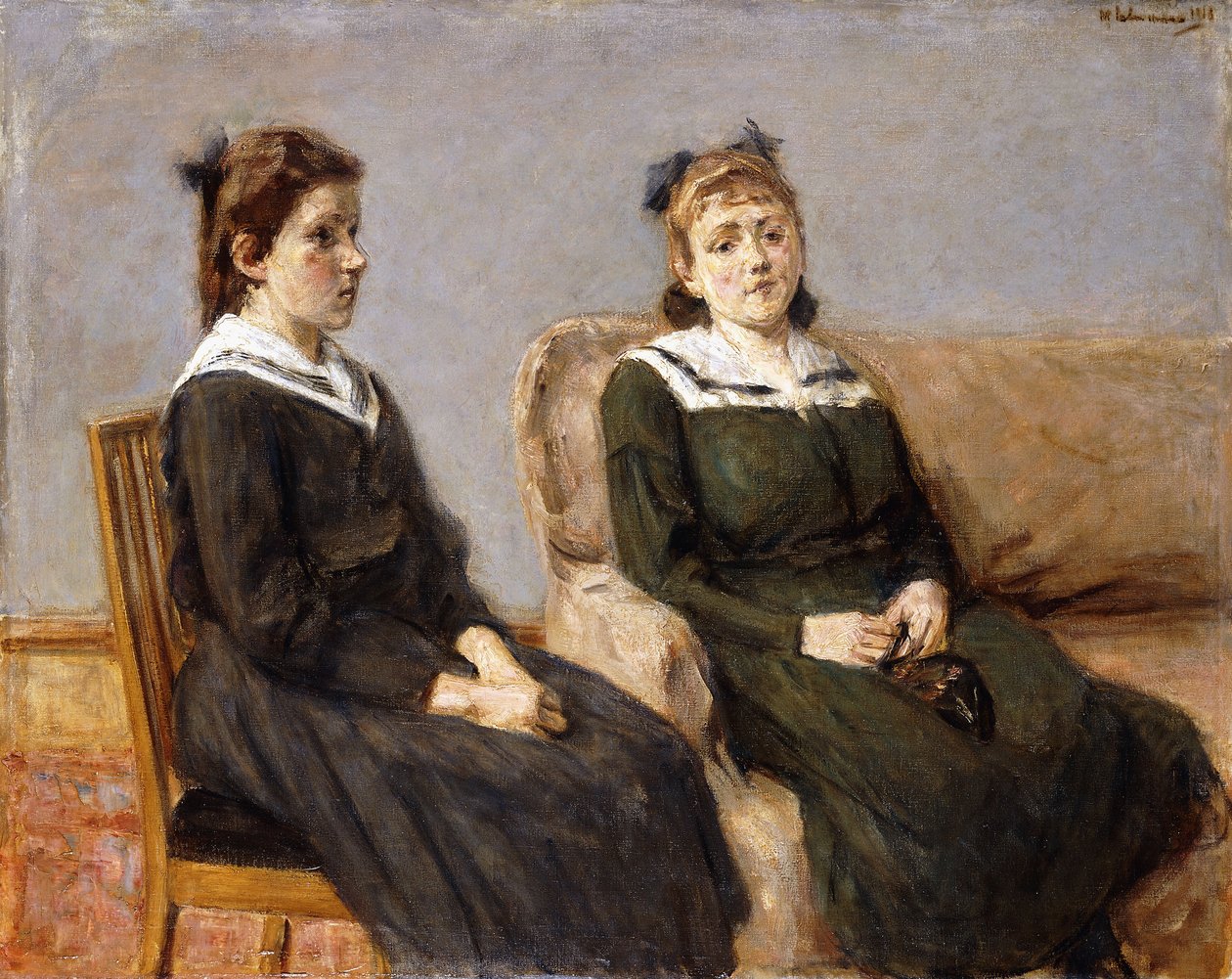 Dvě sestry kůže; The Two Sisters Leather, 1911 od Max Liebermann