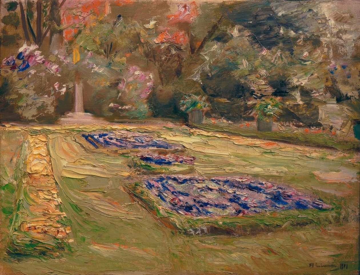 Zahrada Wannsee od Max Liebermann