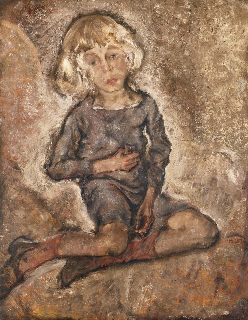 Effigy Manfreda Osthause; Portrét Manfreda Osthause od Max Oppenheimer
