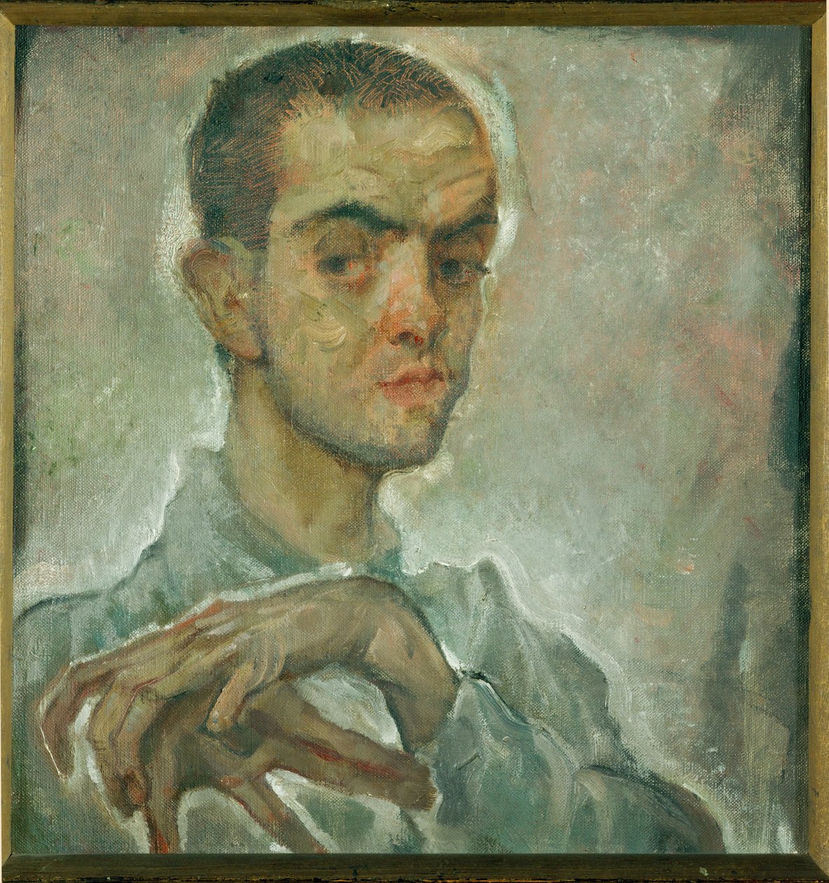 Malíř Egon Schiele (malba na plátně) od Max Oppenheimer
