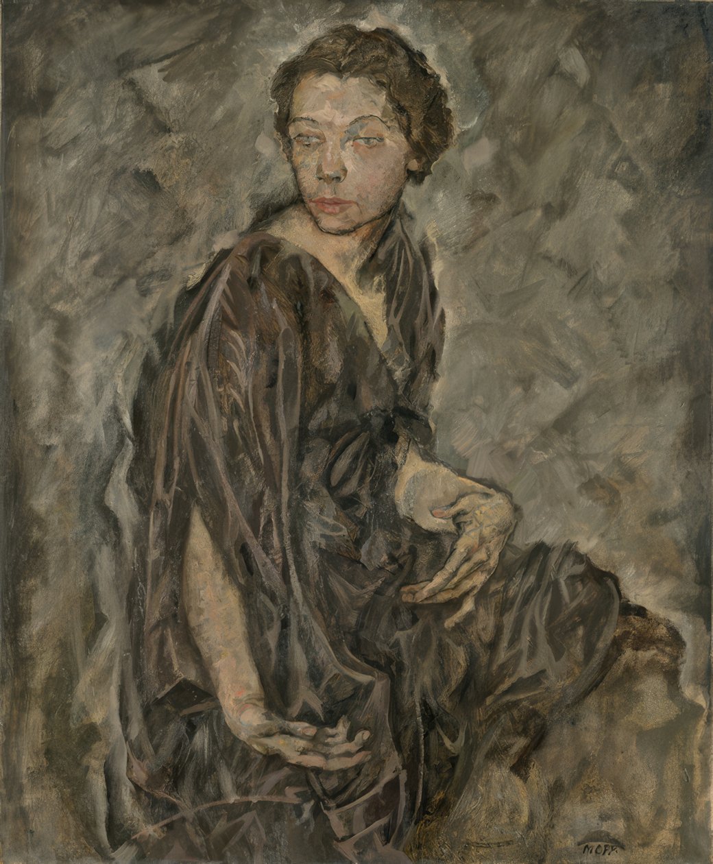Portrét Tilly Durieux od Max Oppenheimer