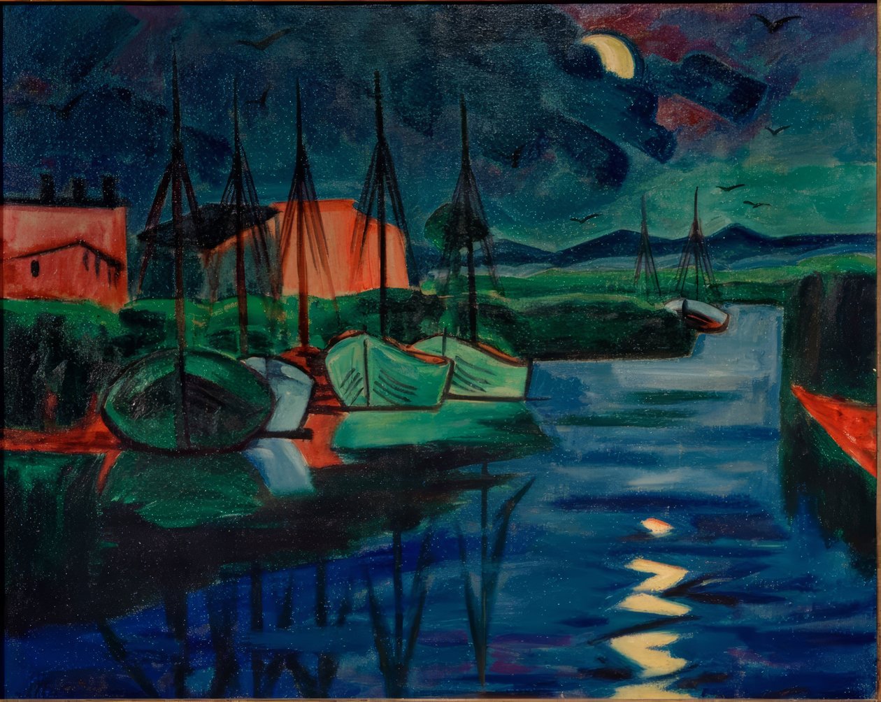 večer od Max Pechstein
