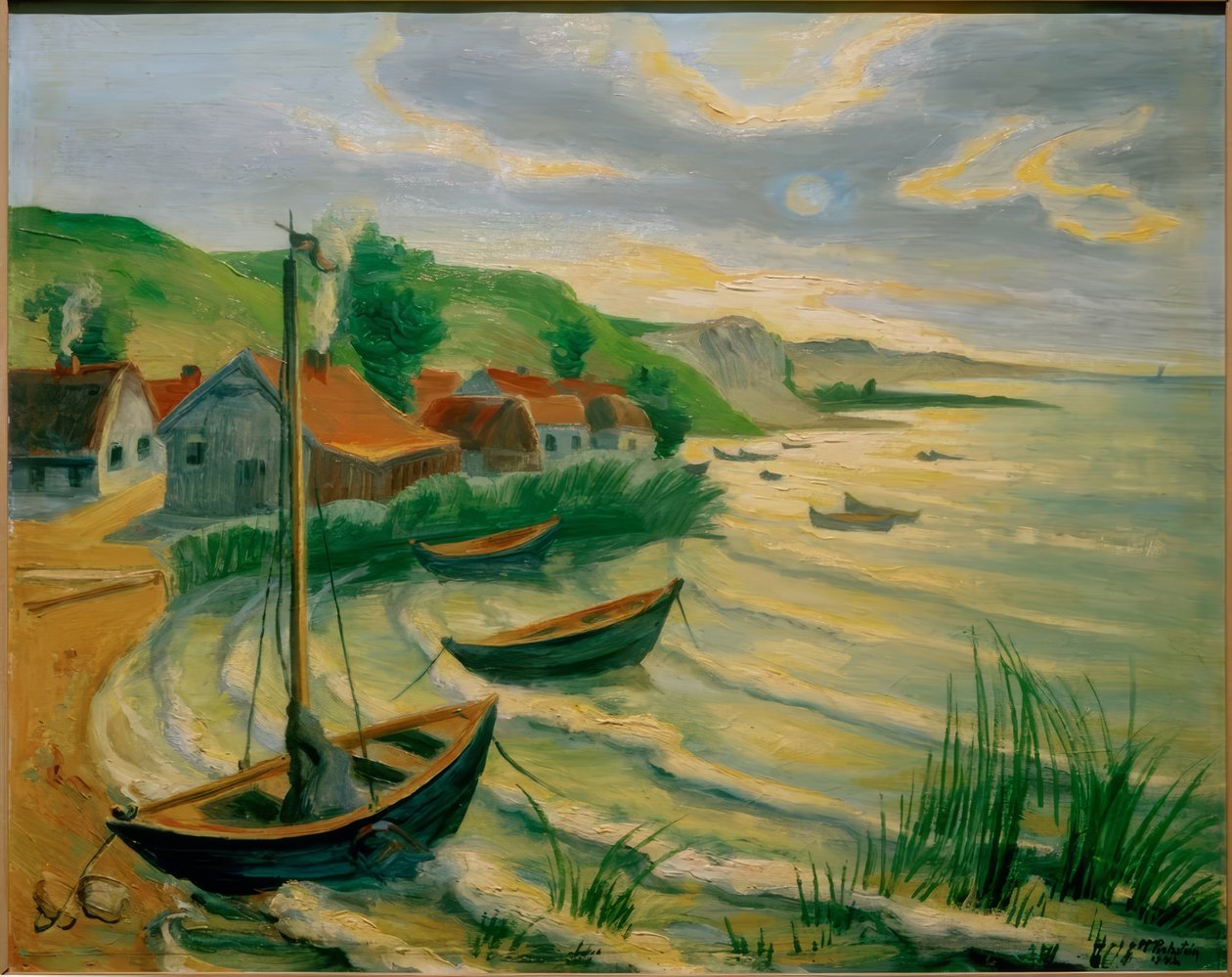 Na čerstvém zálivu od Max Pechstein