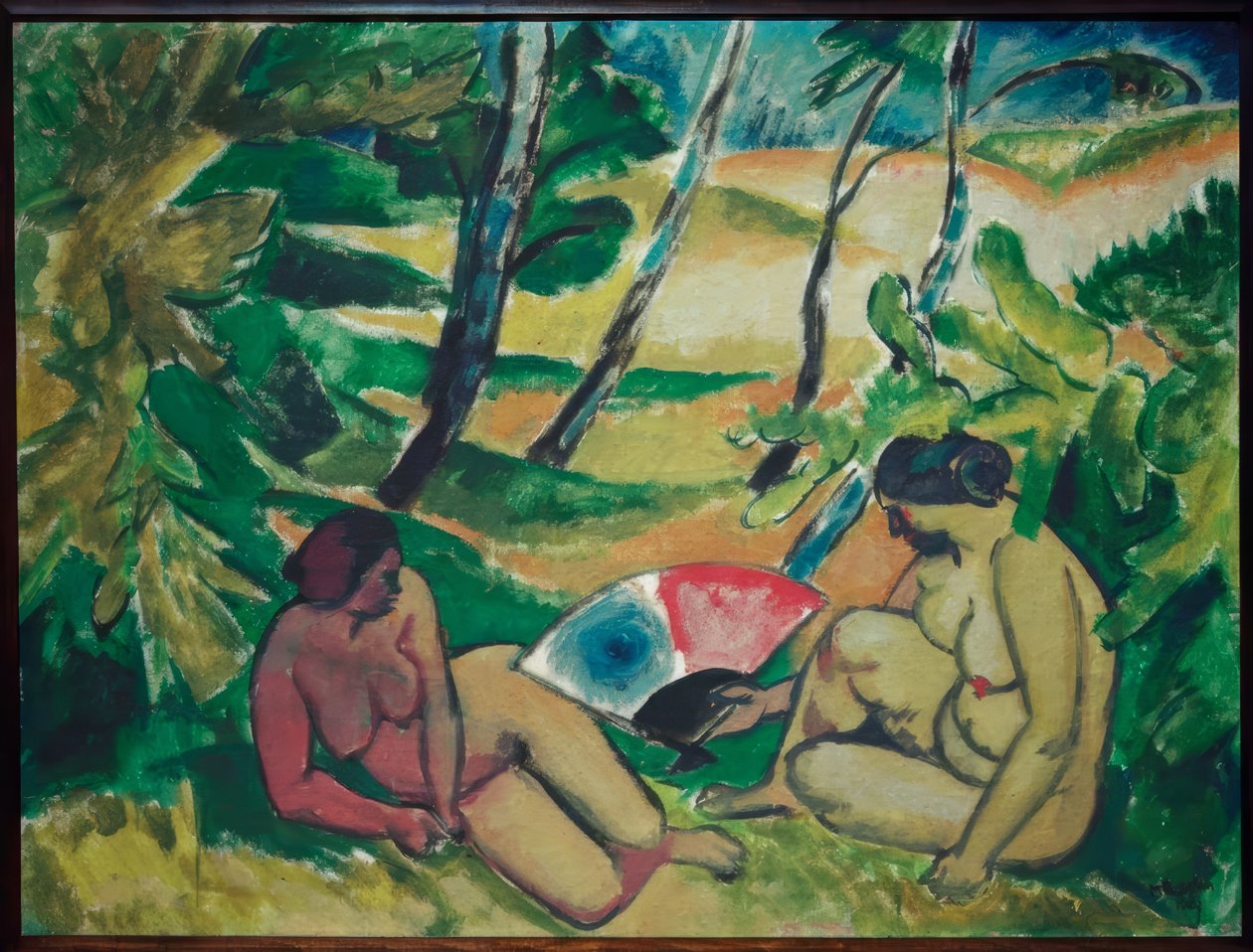Koupající se od Max Pechstein