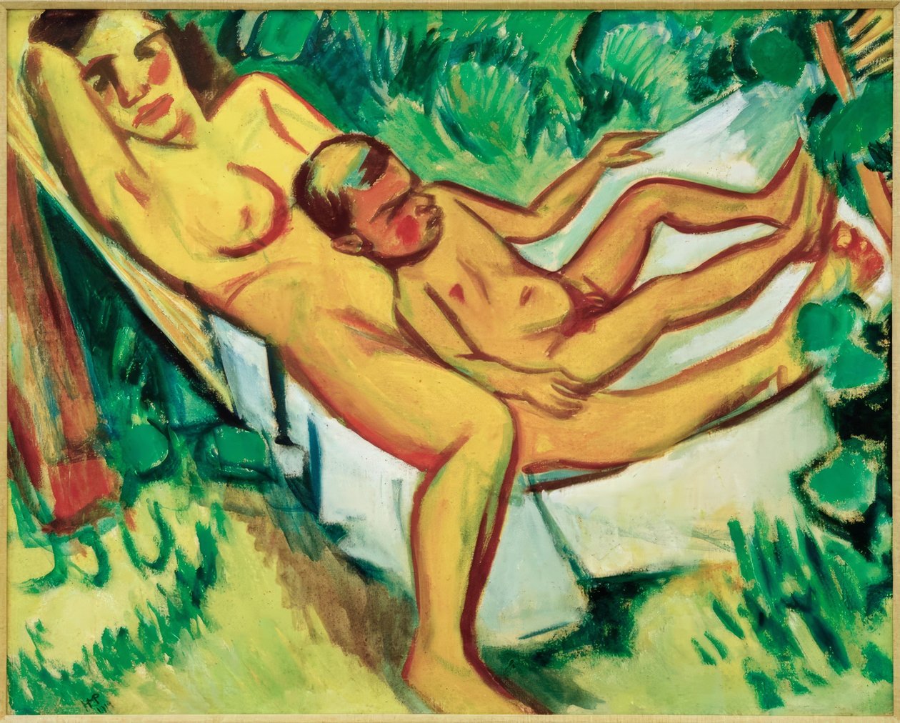 Houpací síť I od Max Pechstein