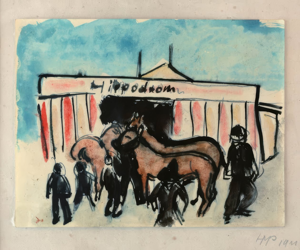 Hippodrom od Max Pechstein