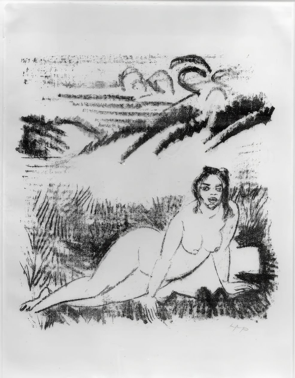 Ležící akt od Max Pechstein