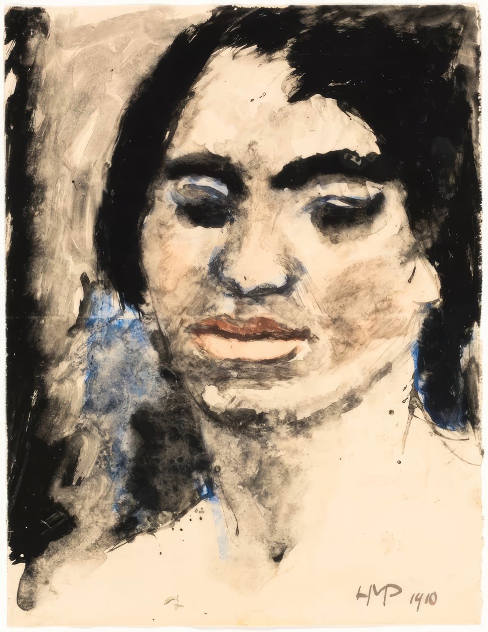 Umělcova tchyně od Max Pechstein