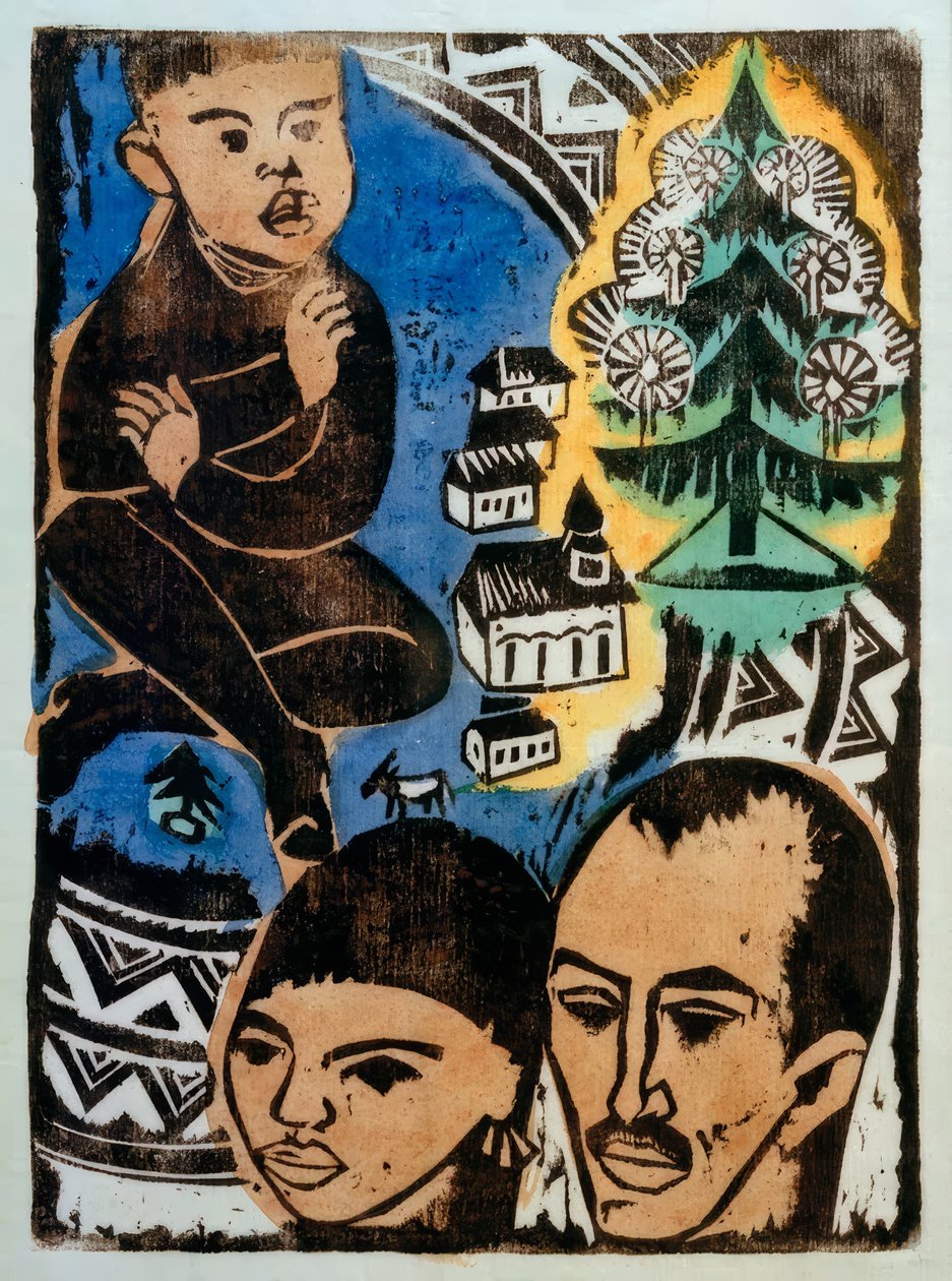 Vánoce  od Max Pechstein