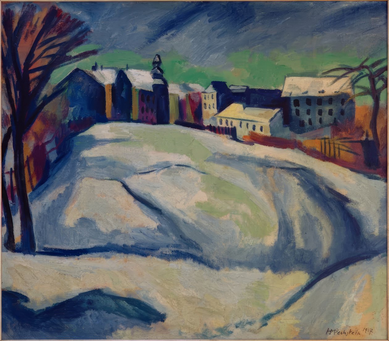 Zimní krajina II od Max Pechstein