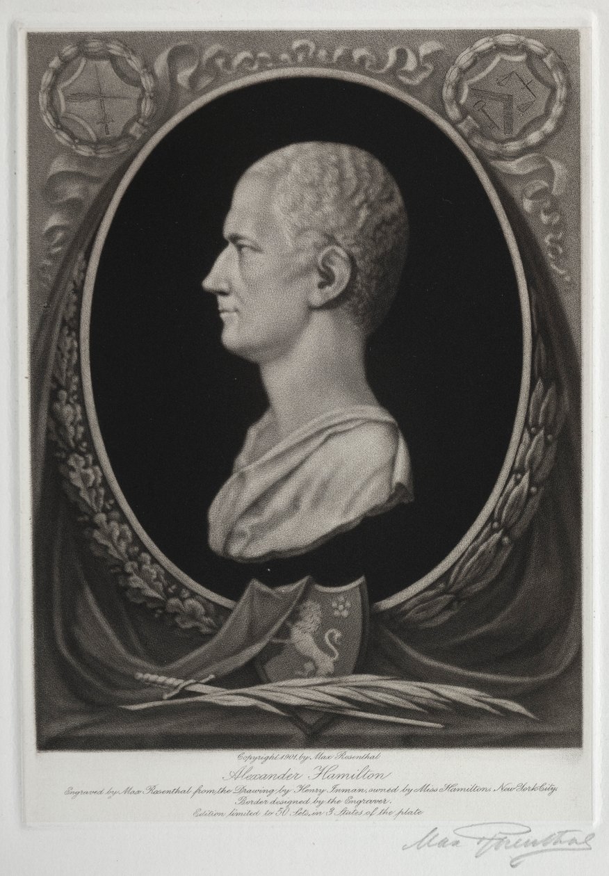 Alexander Hamilton od Max Rosenthal