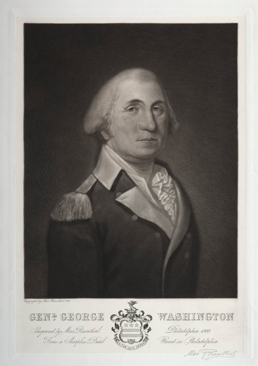George Washington, 1900. od Max Rosenthal
