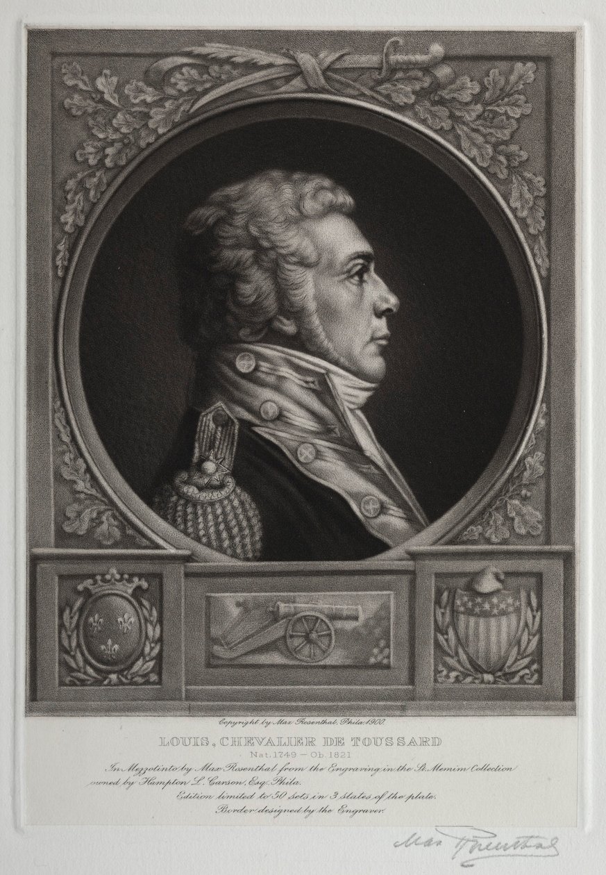 Louis, rytíř z Toussard, 1900. od Max Rosenthal