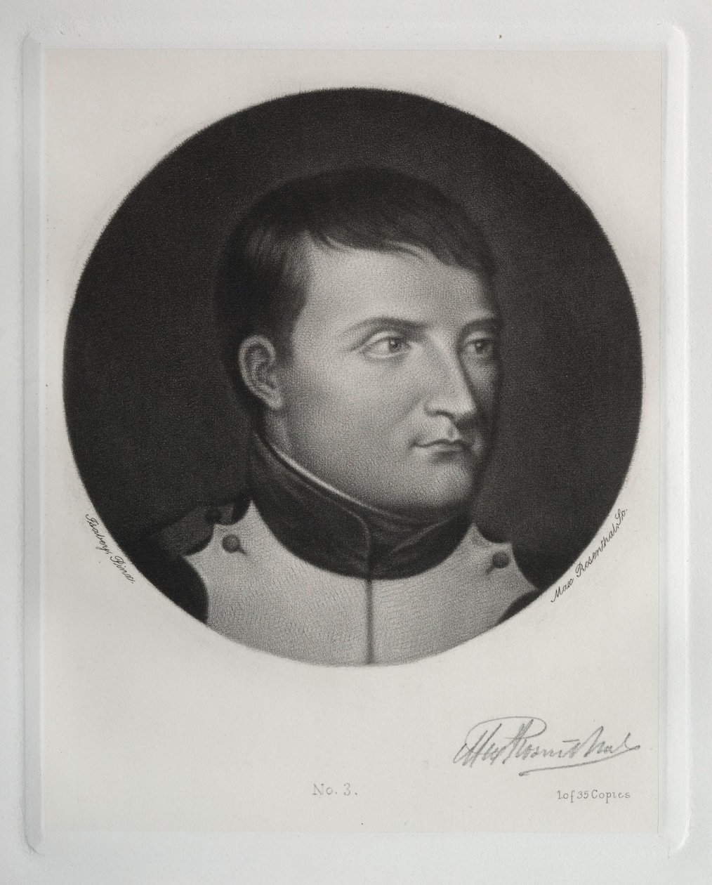 Napoleon Bonaparte. od Max Rosenthal