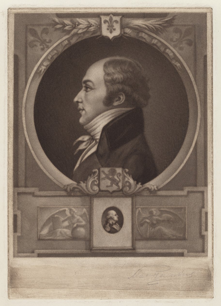 Charles Balthazar Julien Févret de Saint-Mémin od Max Rosenthal, after Charles B. J. Févret de Saint Mémin