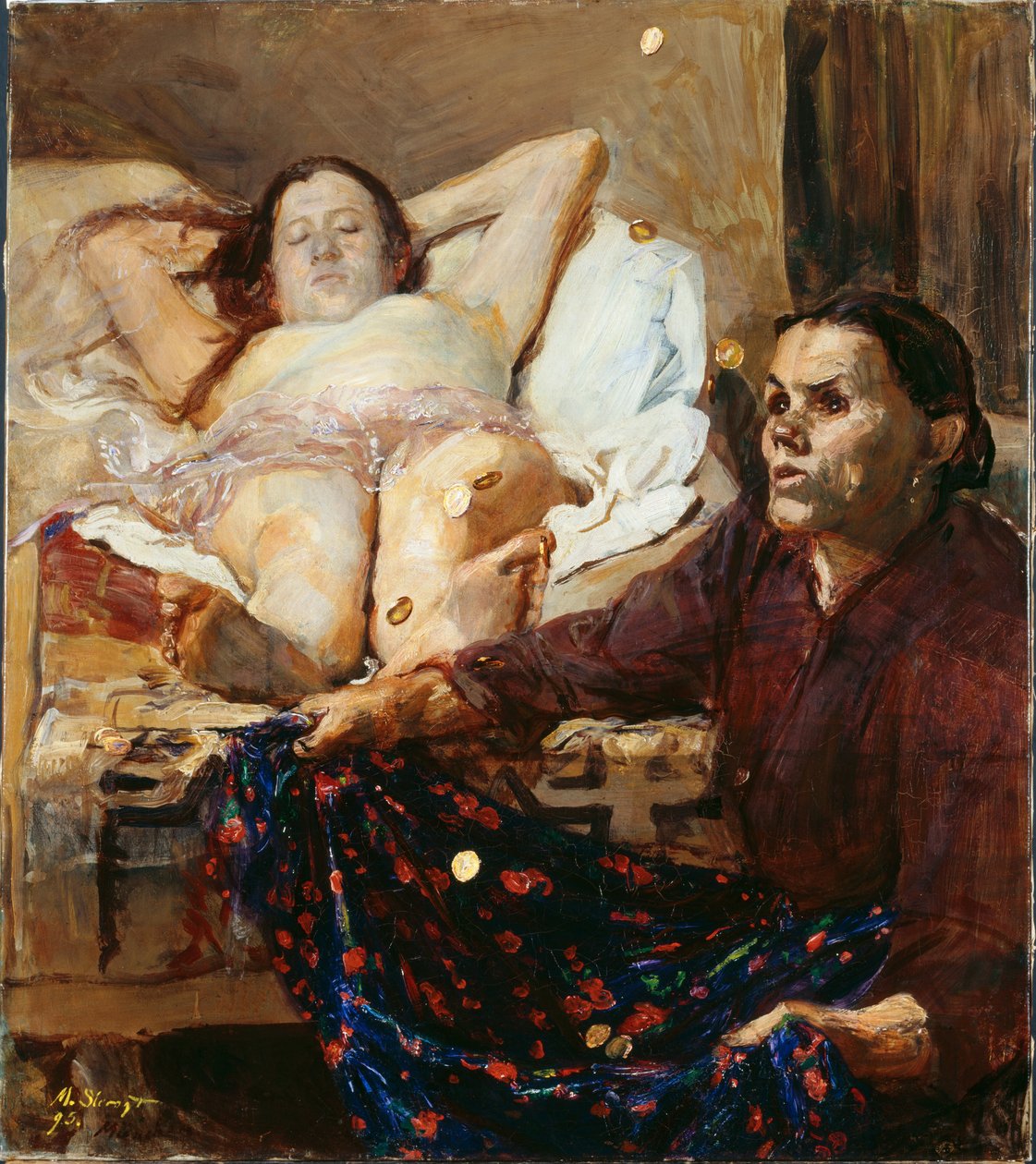 Danae od Max Slevogt
