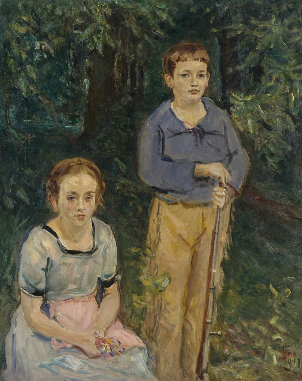Nina a Wolfgang Slevogtovi od Max Slevogt