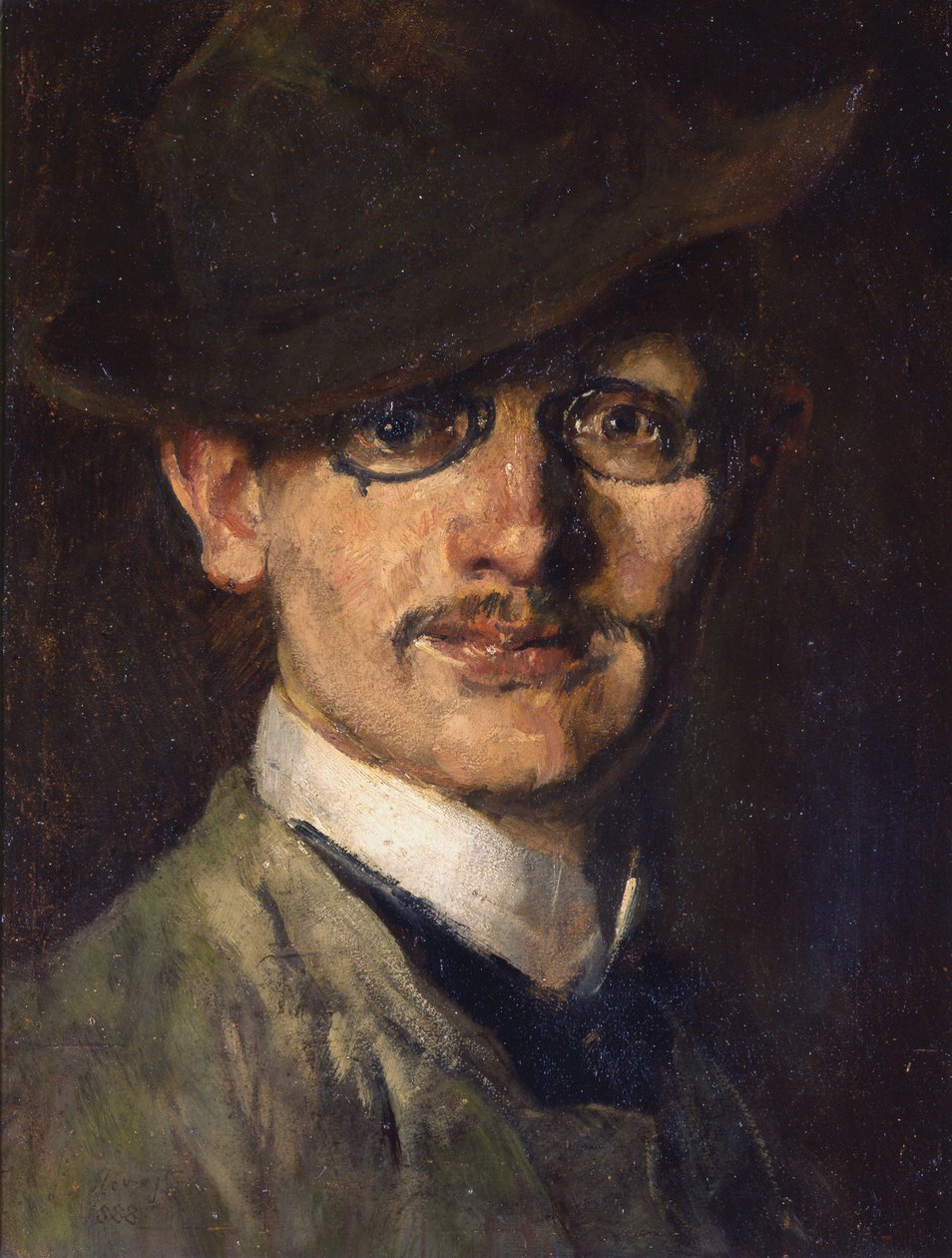 Autoportrét od Max Slevogt
