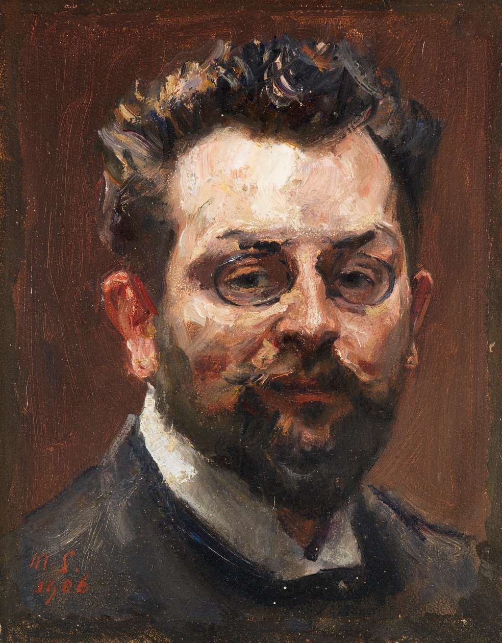 Autoportrét, 1906. od Max Slevogt