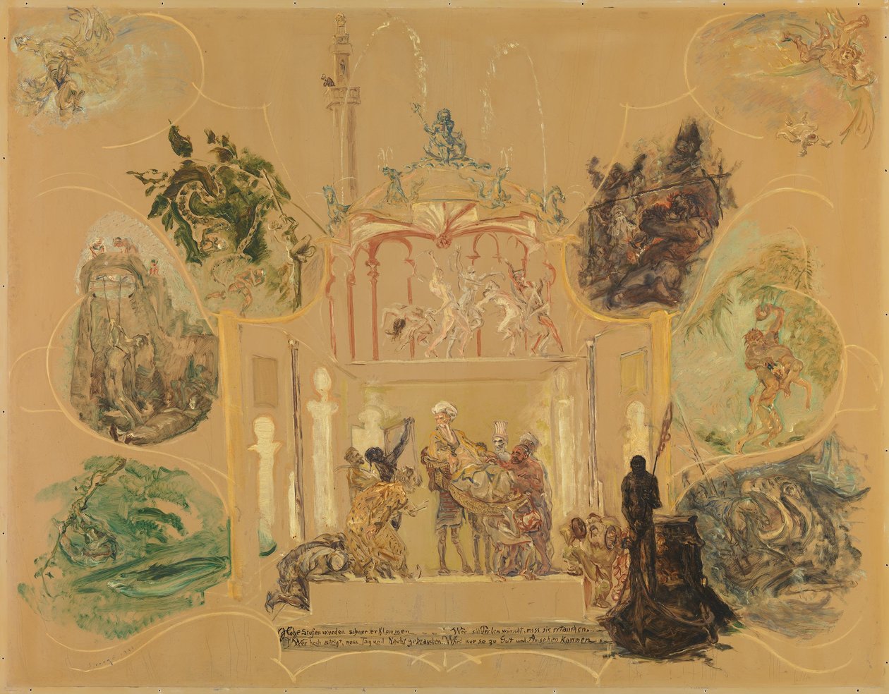 Theatervorhang od Max Slevogt