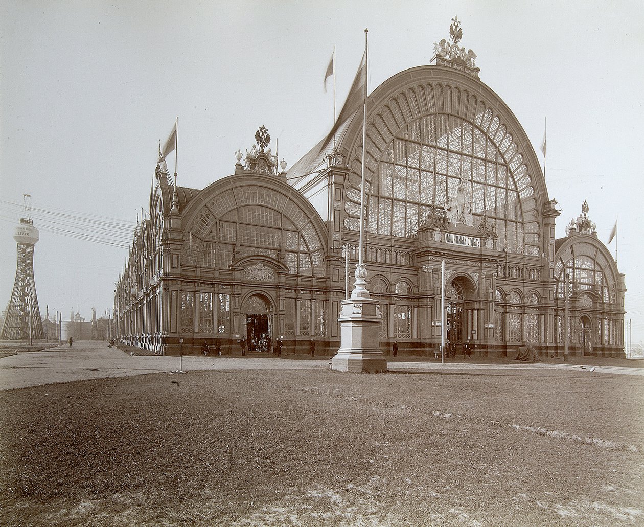 Roh strojů, celoruská výstava, Nižnij Novgorod, Rusko, 1896. od Maxim Dmitriev