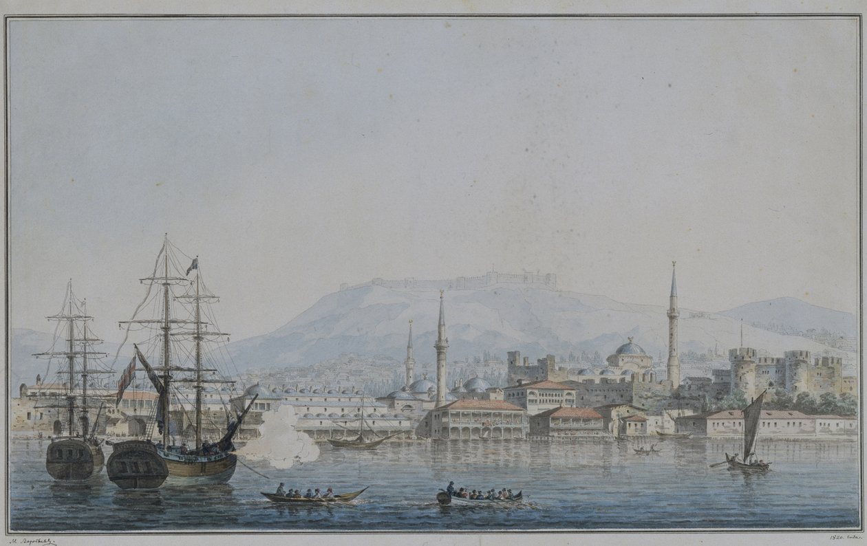 Smyrna, 1820 od Maxim Nikiphorovich Vorobyev