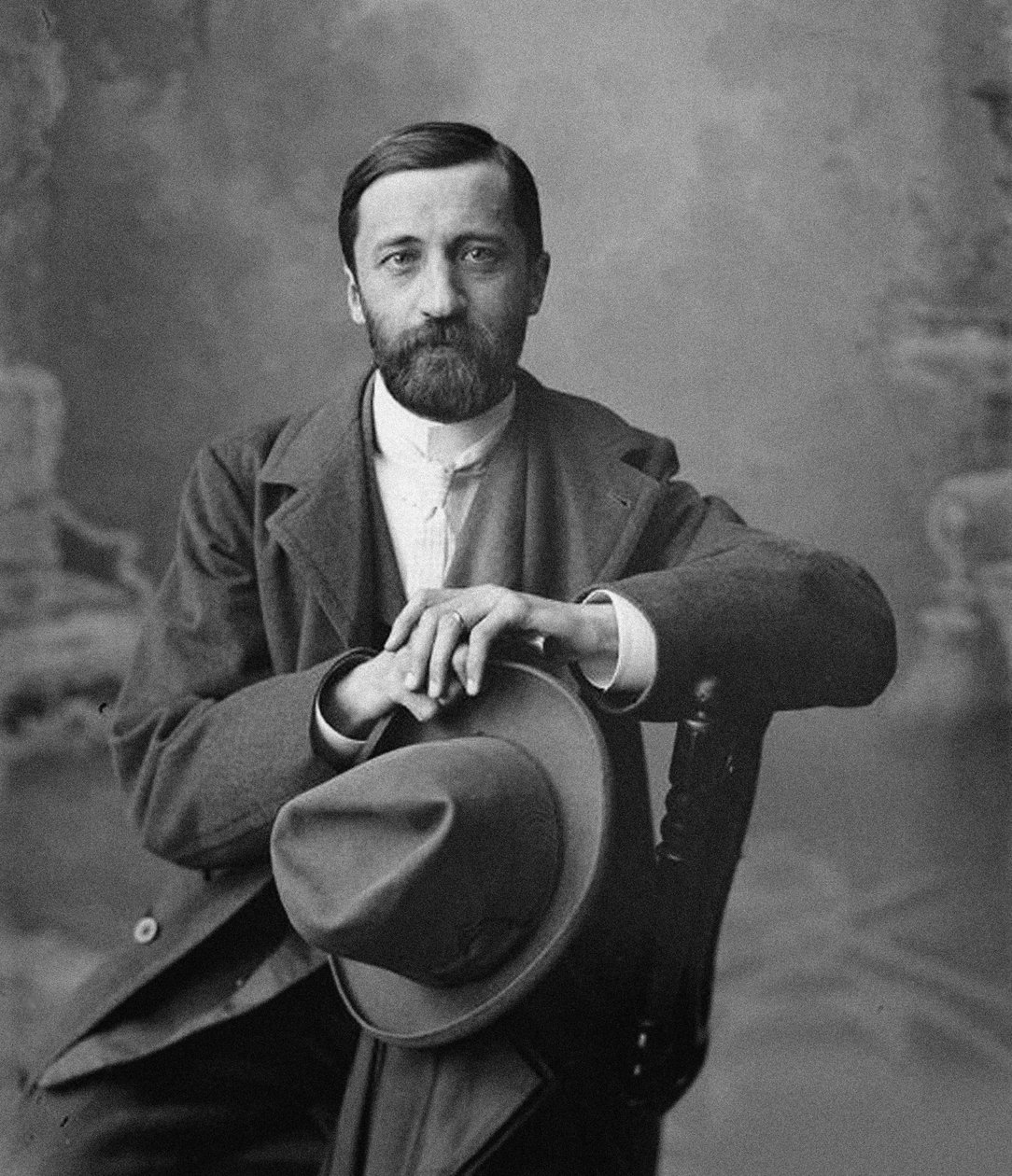 Portrét Dmitrije Merezhkovského od Maxim Petrovich Dmitriev