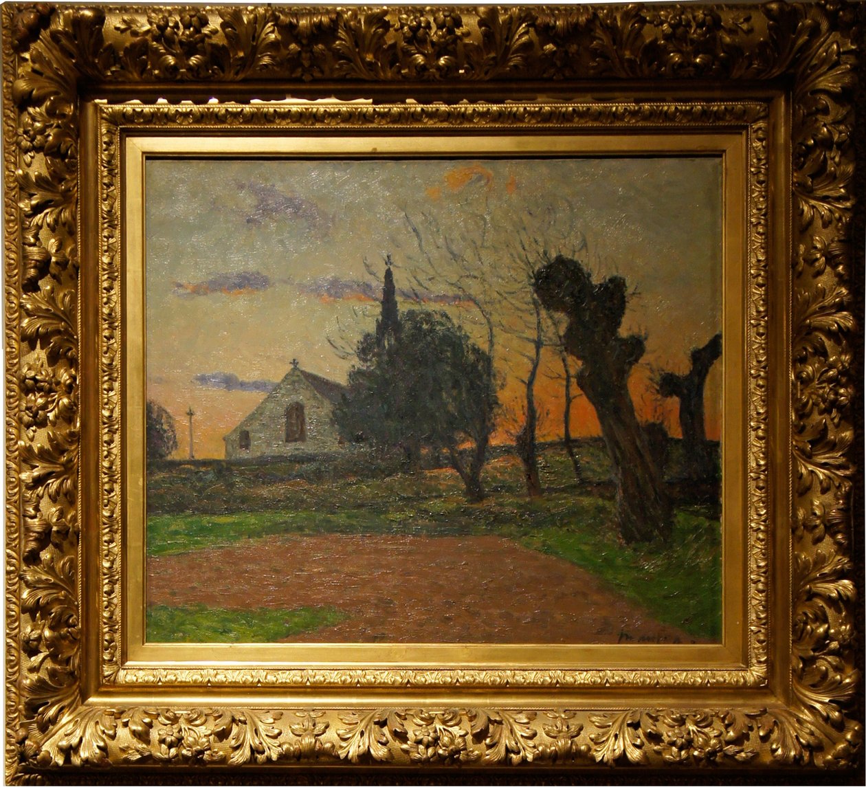 Zapadající slunce, Cadol od Maxime Emile Louis Maufra