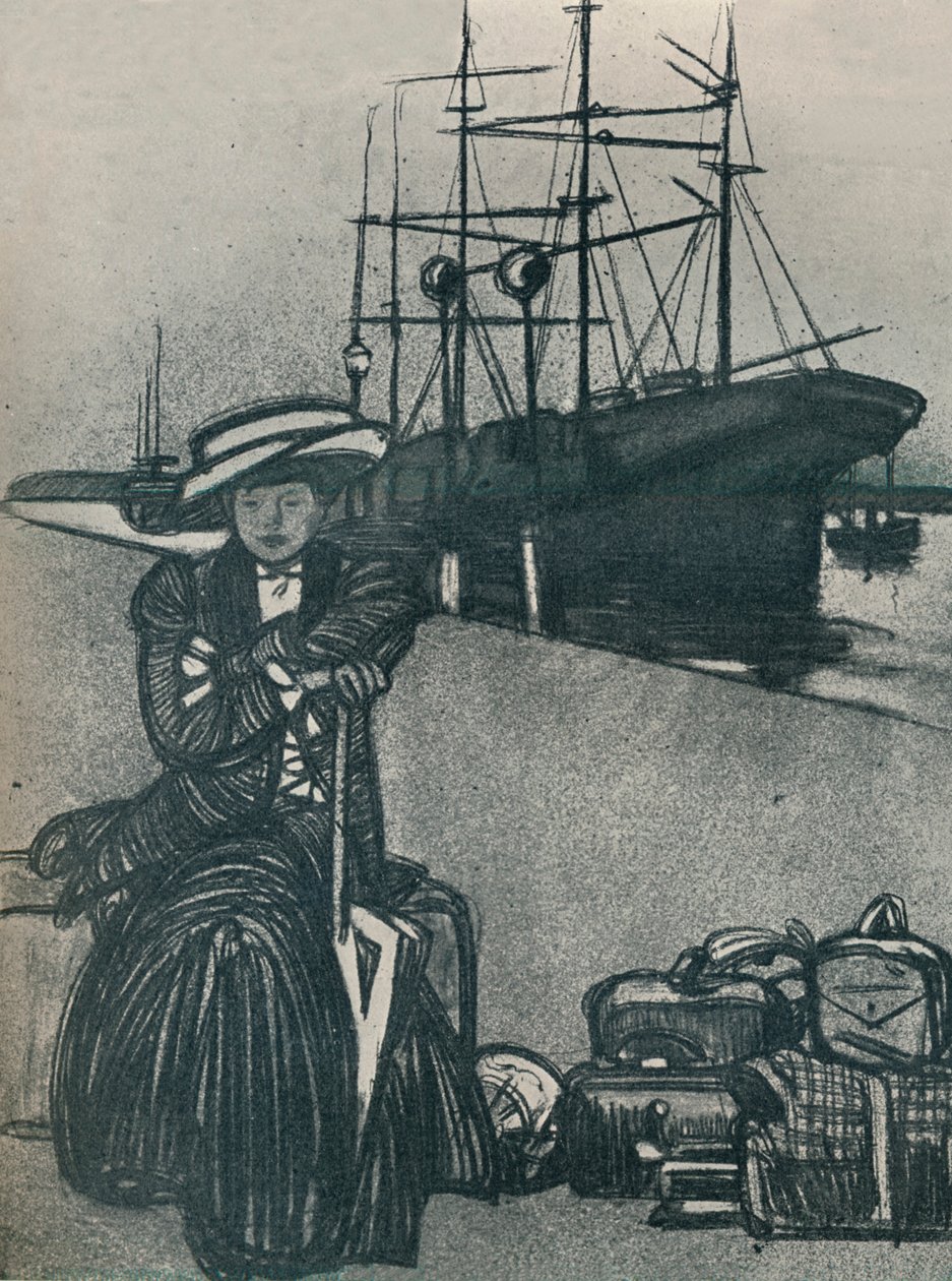 Cestovatel, c1920, 1923 od Maxime Pierre Jules Dethomas
