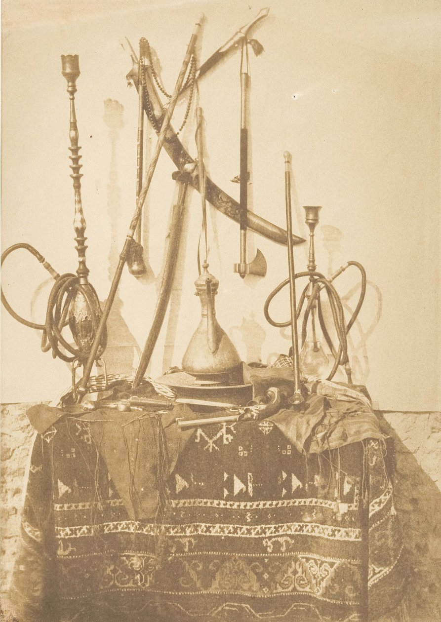 Zbraně a náčiní z Káhiry, prosinec 1849-leden 1850. od Maxime Du Camp