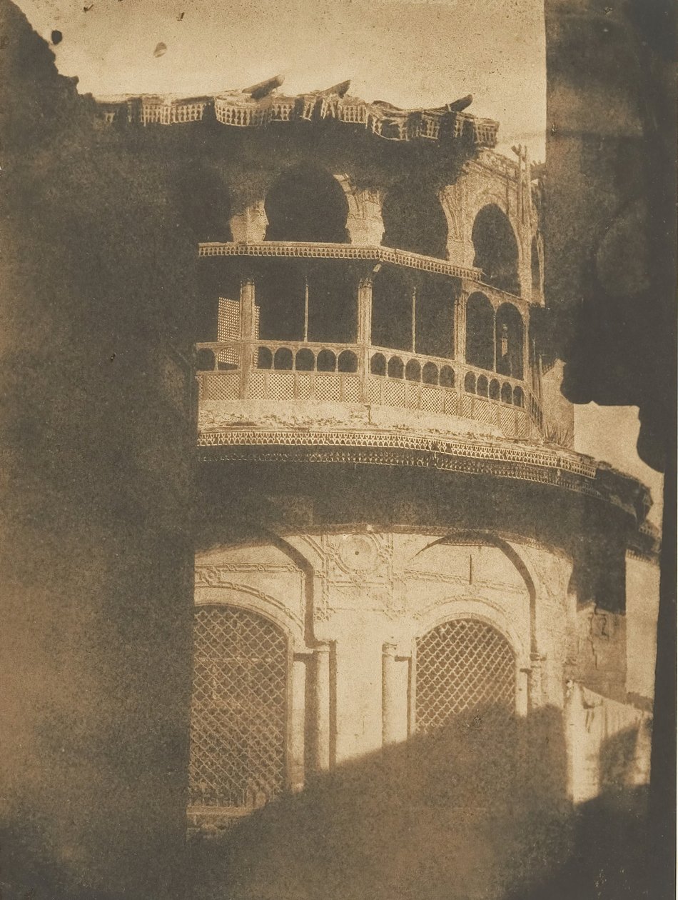 Sibyla nebo fontána a škola Souk-el-asr, Káhira, prosinec 1849-leden 1850. od Maxime Du Camp