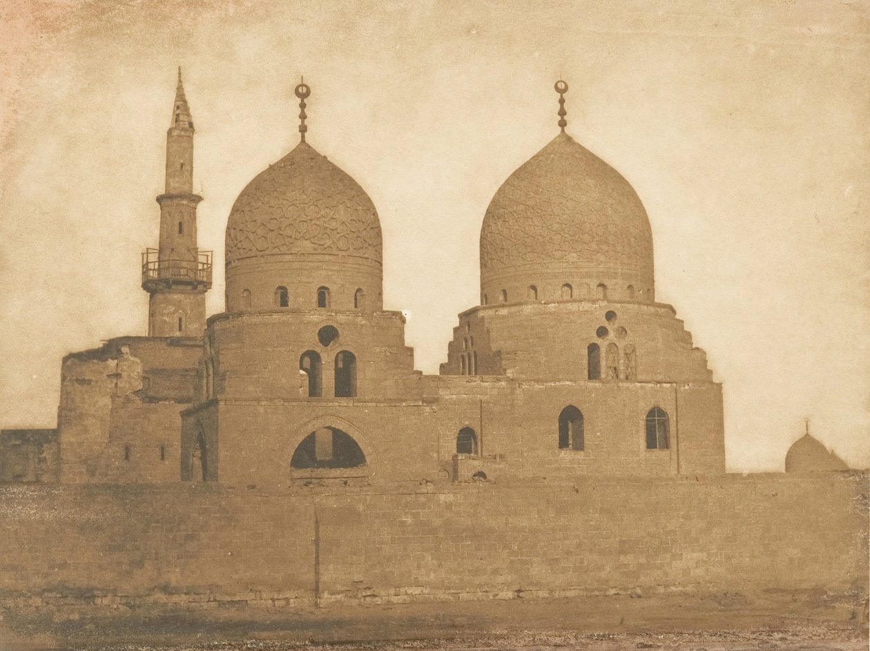 Hrobka sultána El-Gouryho, v Káhiře, prosinec 1849-leden 1850. od Maxime Du Camp