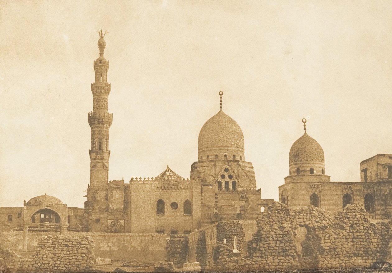 Hrobka sultána Kaït-Baye, v Káhiře, prosinec 1849-leden 1850. od Maxime Du Camp