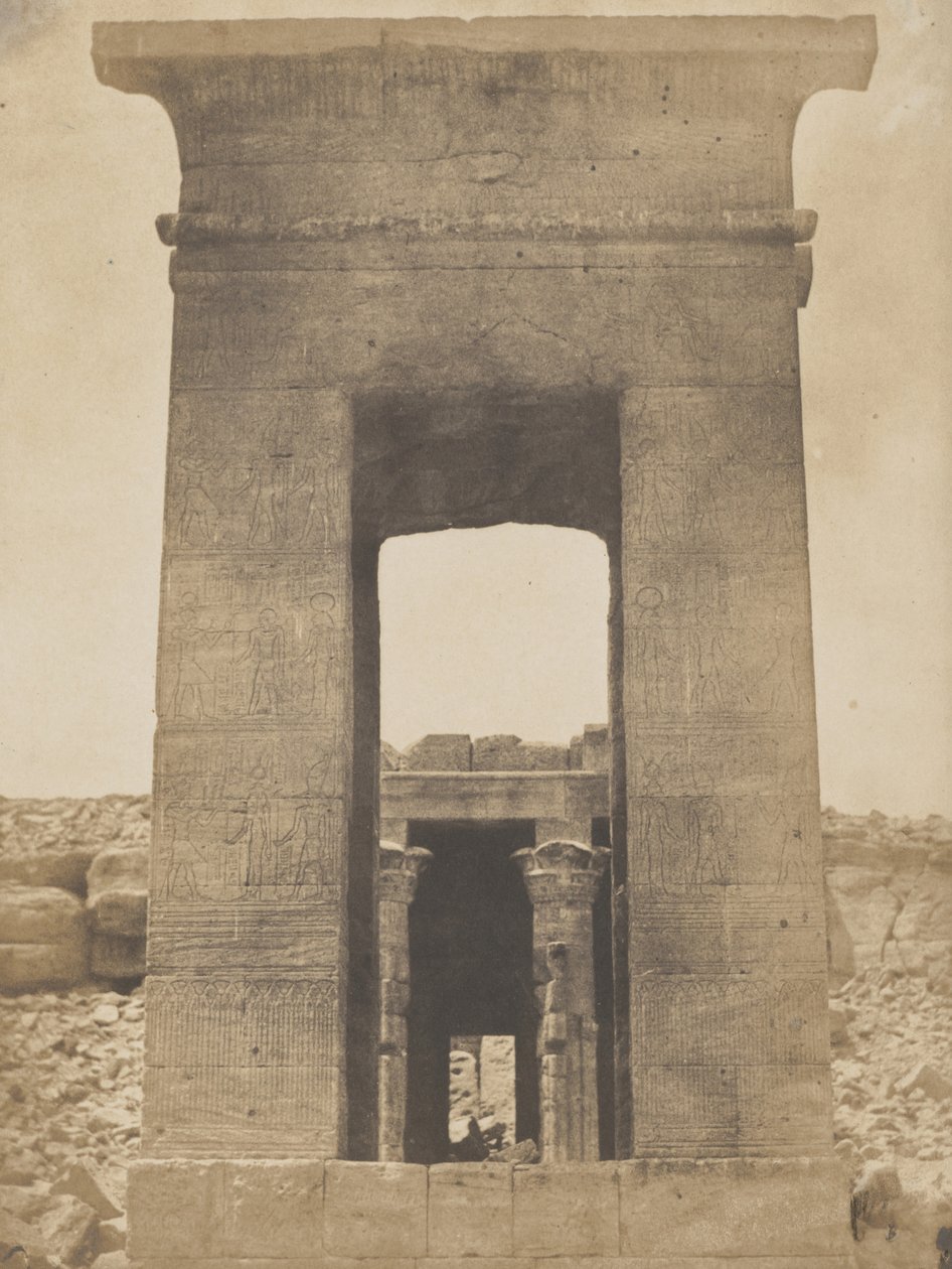 [Pohled na Egypt], 1849-51. od Maxime Du Camp