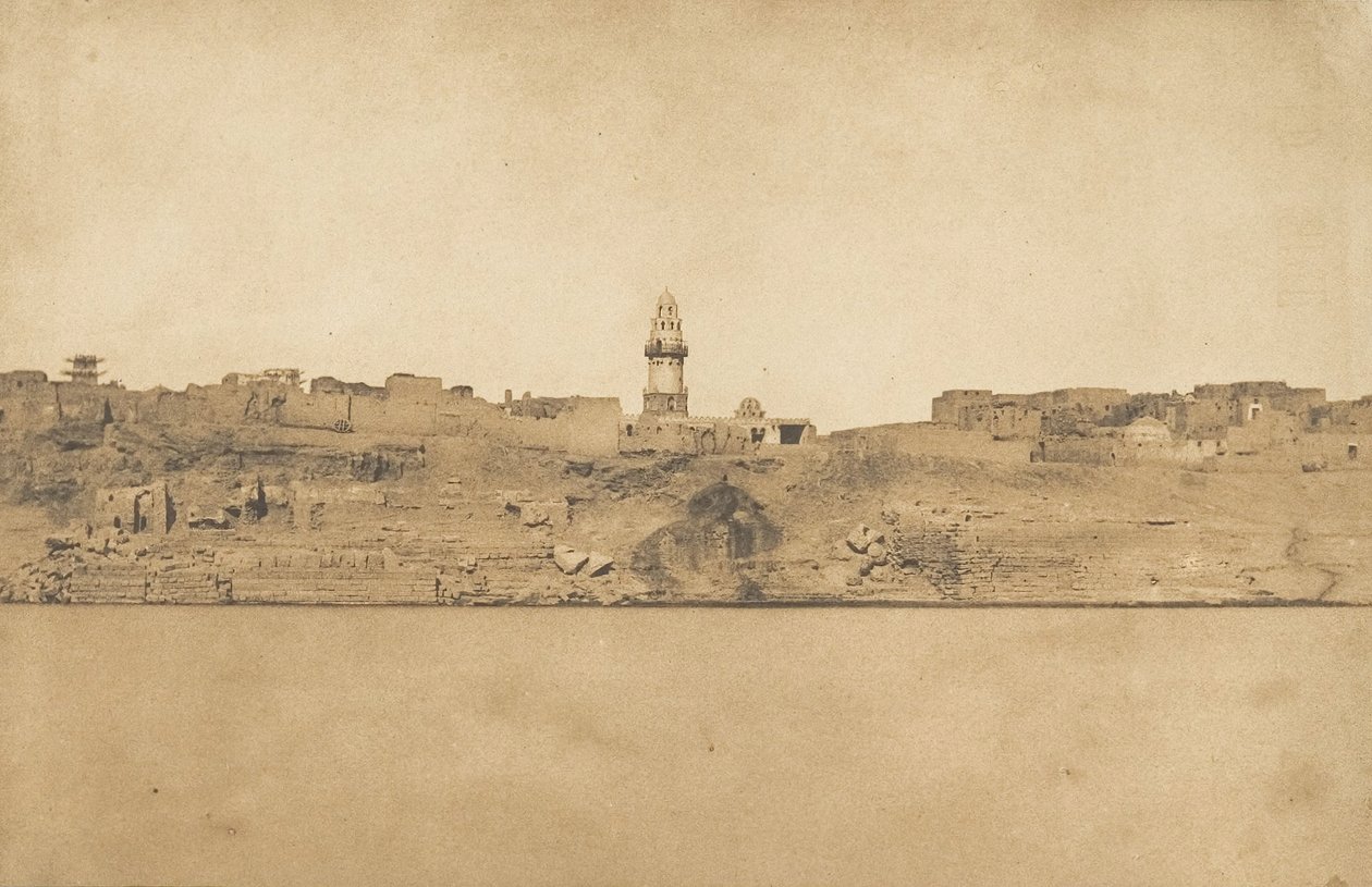 Celkový pohled na Esné č. 2, mediální část, 1849-50. od Maxime Du Camp
