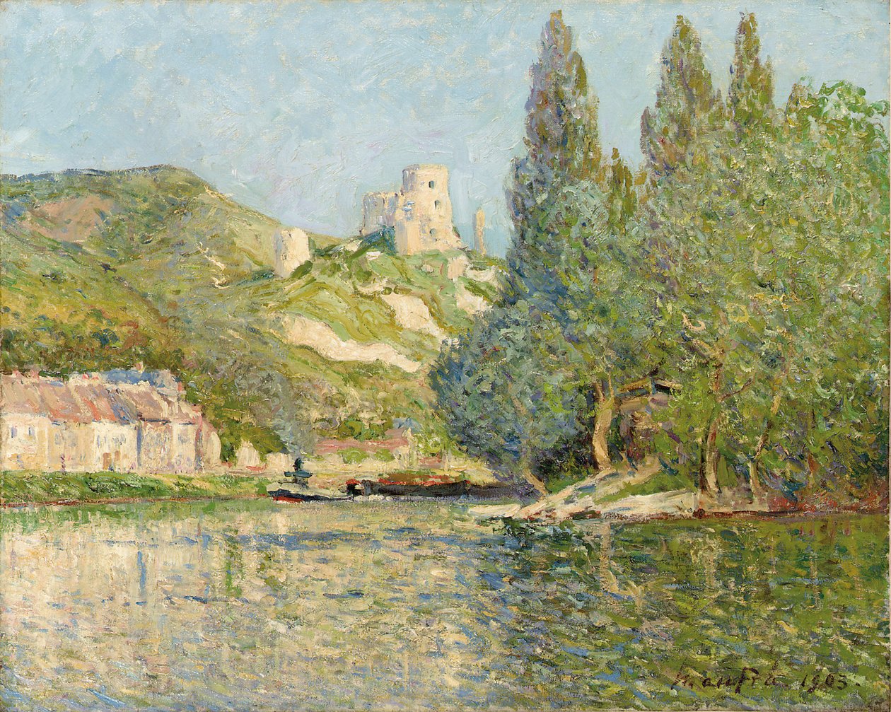 Chateau-Gaillard, Normandie, 1903 od Maxime Emile Louis Maufra