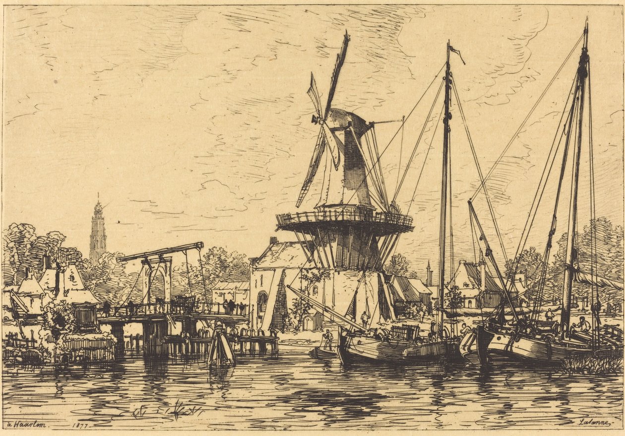 A Haarlem od Maxime Lalanne