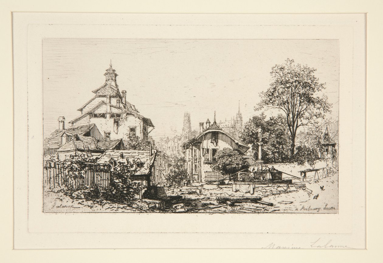 A Insbourg, Suisse (Insbourg, Švýcarsko) od Maxime Lalanne