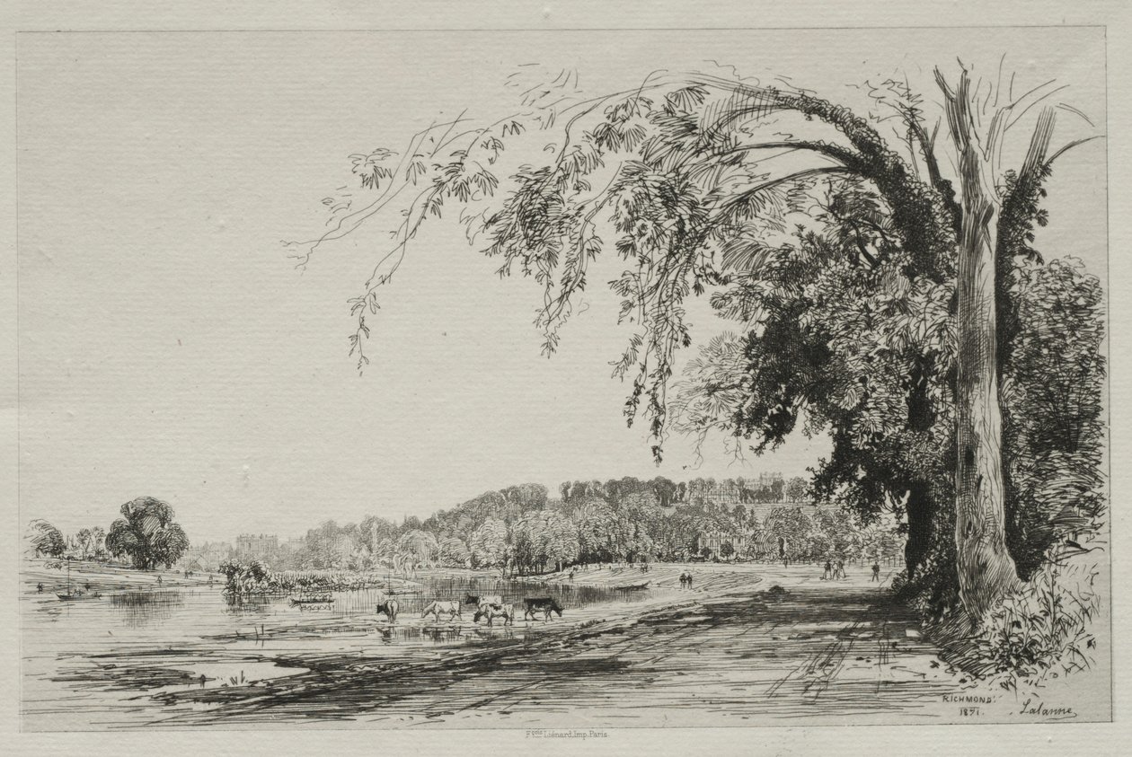 Richmond, 1871. od Maxime Lalanne