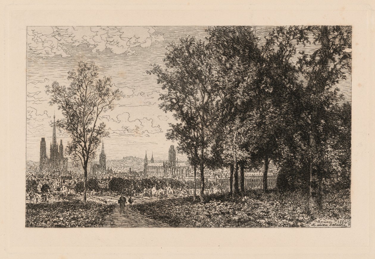 Rouen od Maxime Lalanne