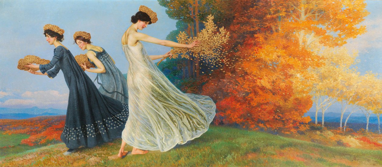 Podzimní zlato, 1905. od Maximilian Lenz