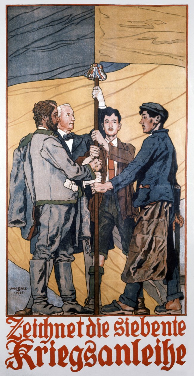 WW1 „Předplaťte si 7th War Loan“ od Maximilian Lenz