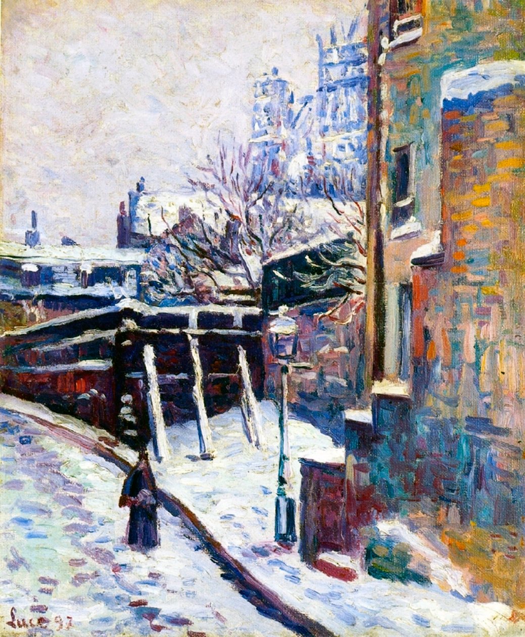 Montmartre, Paříž, 1897 od Maximilien Luce