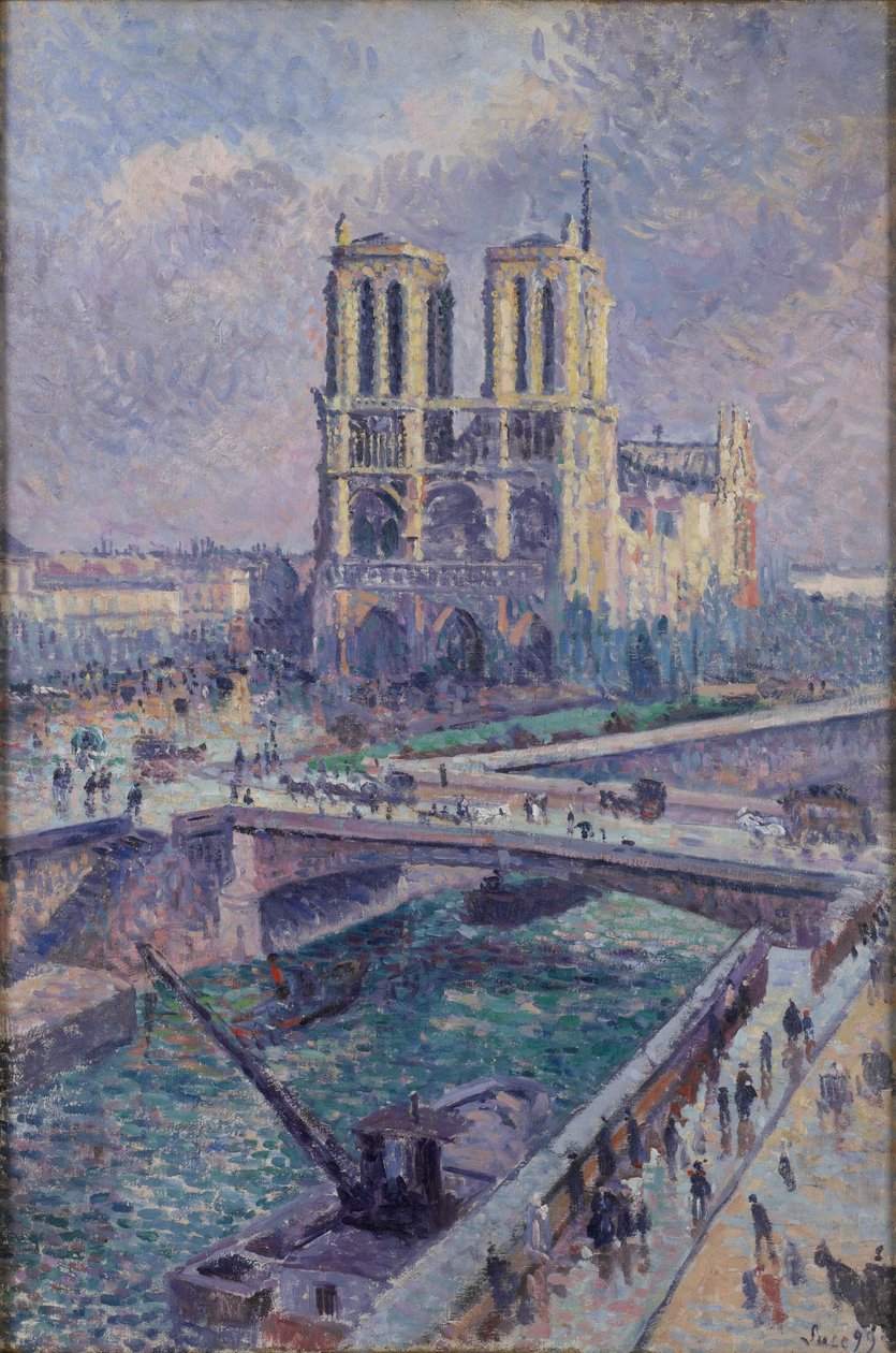 Notre Dame, 1899 od Maximilien Luce