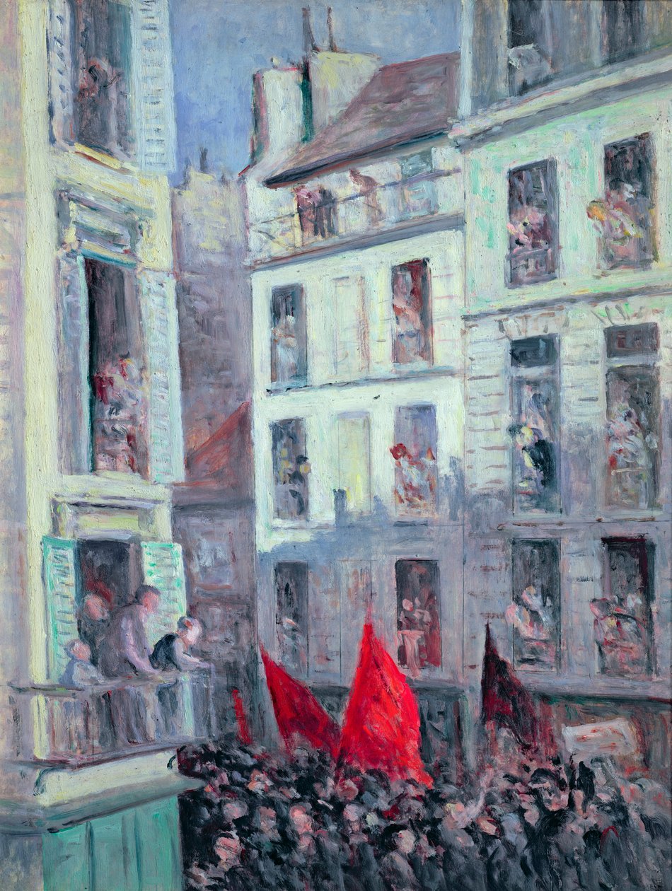 Lidová fronta, cca 1936 od Maximilien Luce