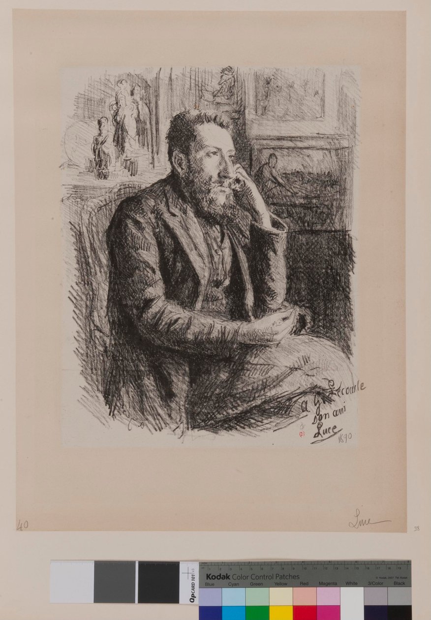 Georgesovi Lecomteovi od Maximilien Luce