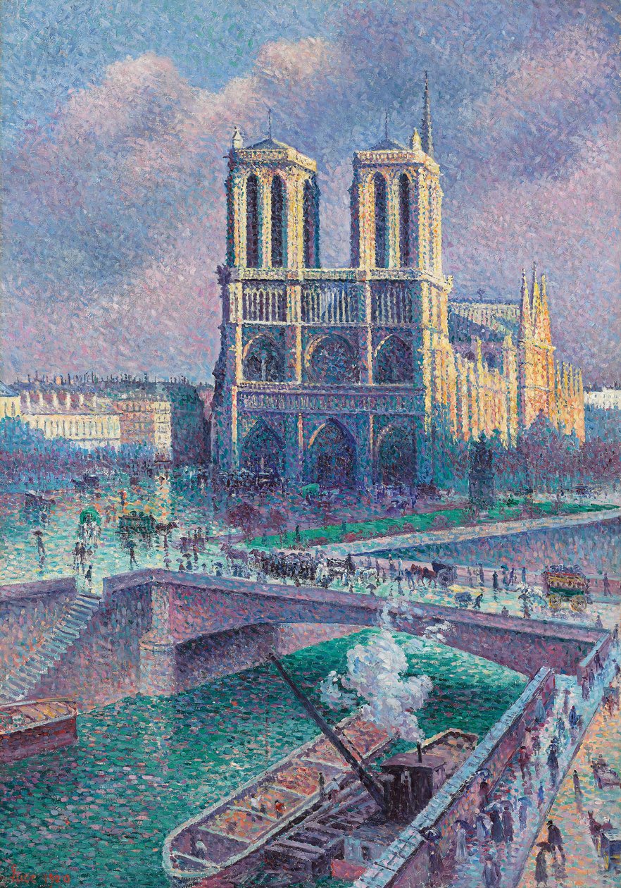 Panny Marie Pařížské, 1900 od Maximilien Luce