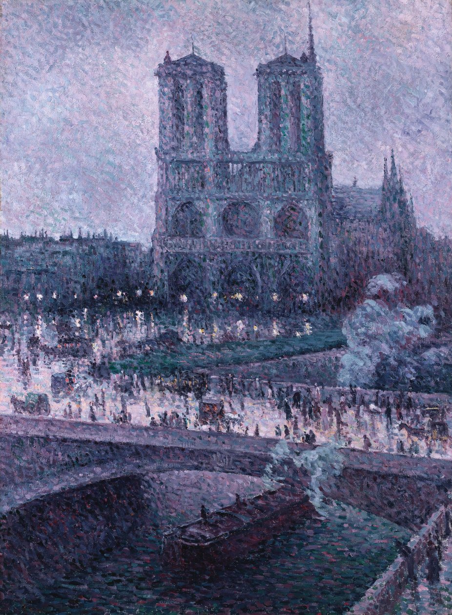 Naše Paní, kolem roku 1900 od Maximilien Luce