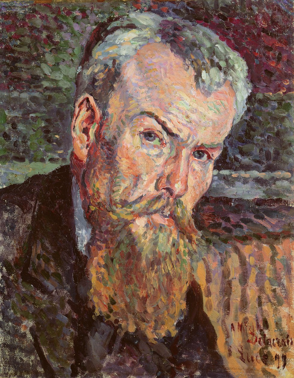 Portrét Henri Edmond Cross (1856-1910) 1898 (detail) (viz 140248) od Maximilien Luce