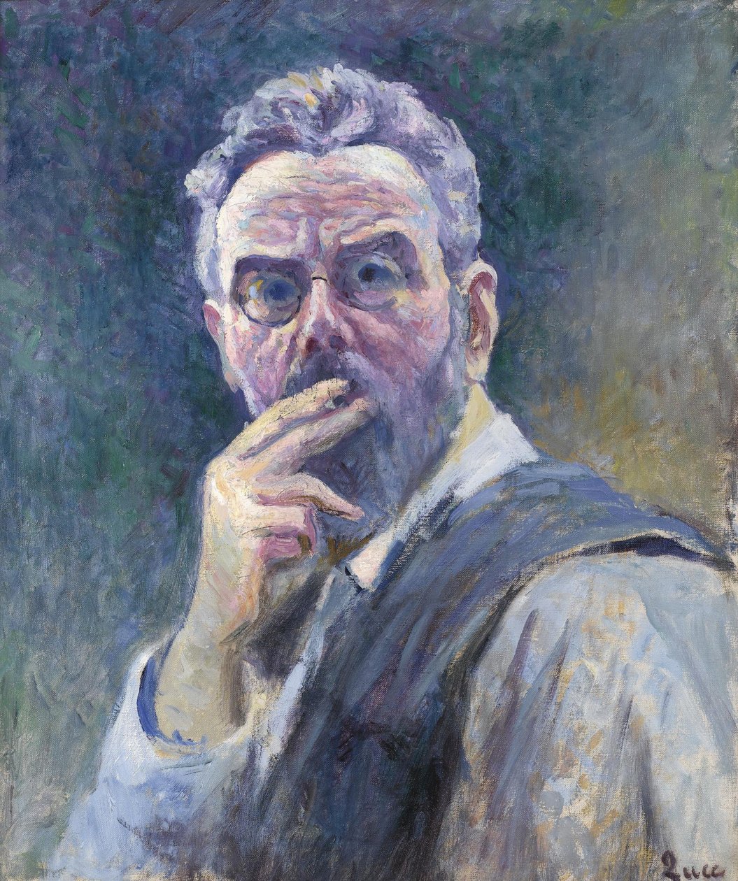 Autoportrét s cigaretou, c. 1905. od Maximilien Luce